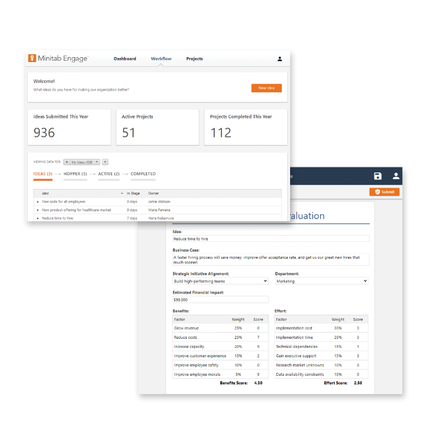 Especifique y recopile ideas