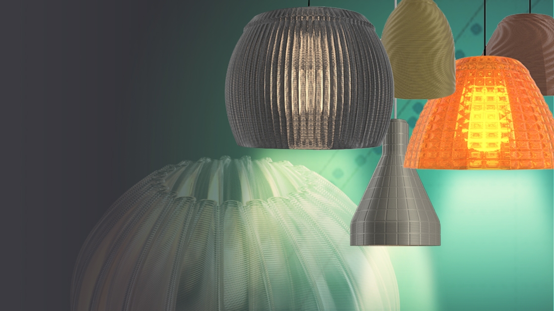 Matices de una lámpara colorida